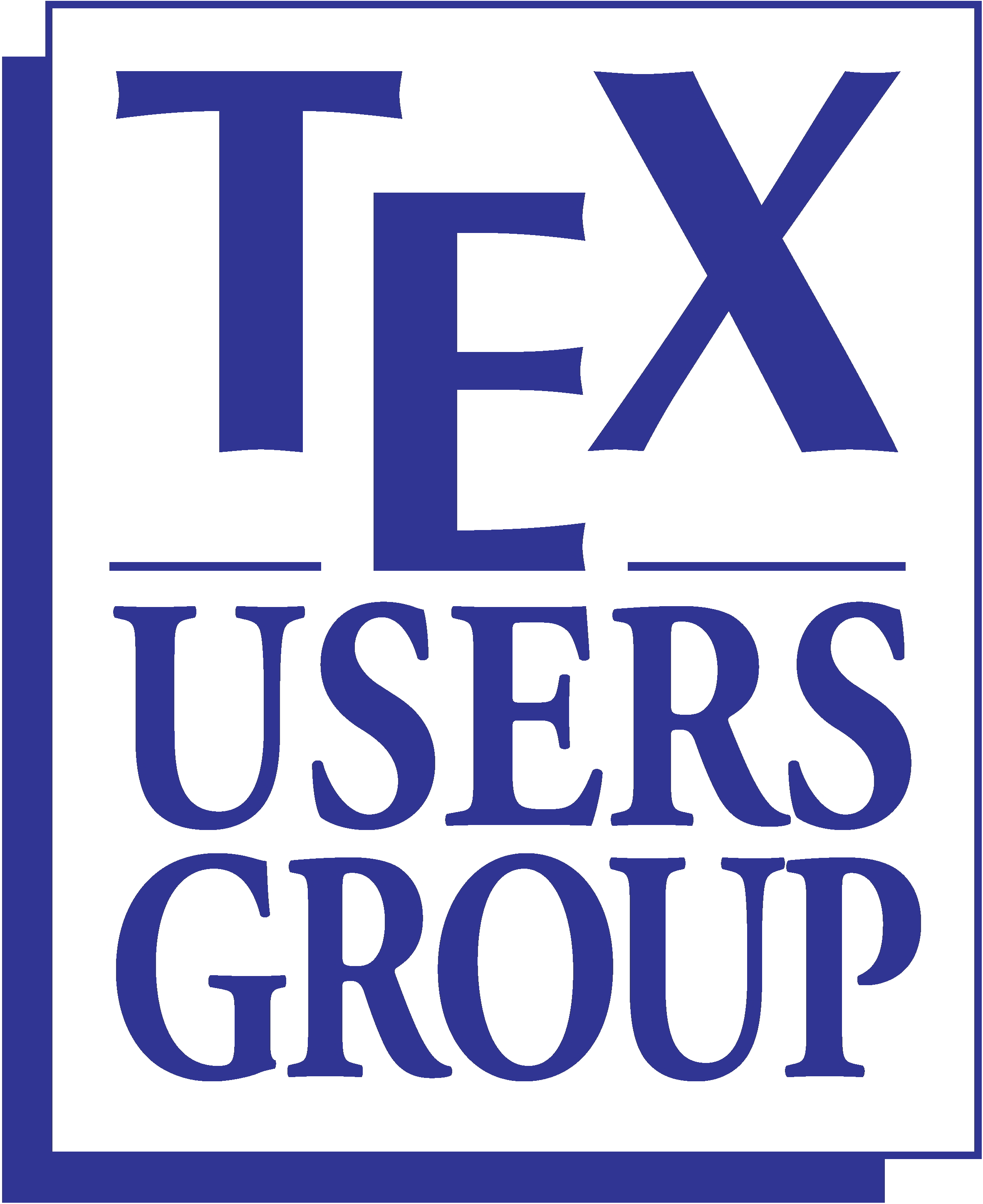 TeX Users Group logo. Skip to 'main'.